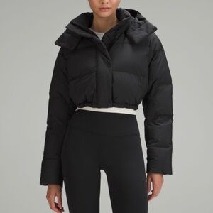 Lululemon wunder puff super cropped jacket